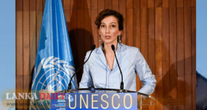 යුනෙස්කෝ අධ්‍යක්ෂ ජනරාල් Audrey Azoulay මහත්මිය දිවයිනට