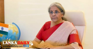 ඉන්දියාවේ ශ්‍රී ලංකා මහ කොමසාරිස් සහ ඉන්දීය මුදල් අමාත්‍යවරිය අතර හමුවක්