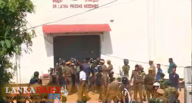 මීගමුව බන්ධනාගාරය යළි නොසන්සුන් වීමෙන් තවත් පිරිසක් මිය යයි