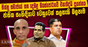 භික්ෂු සමාජයේ සහ දෙමළ ඩයස්පෝරාවේ ඒකාබද්ධ ප්‍රයත්නය ගැන කතා බහක්