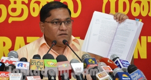 ජවිපෙ හෘදසාක්ෂිය - මහින්දට කොහොමත් ඉඩ දෙන් නෑ.
