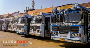 දිවයින පුරා බස් රථ ධාවනය අද සිට වැඩි වෙයි