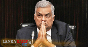 කොරහේ කිඹුලන් පිහිනමින් සිටින බව රනිල්ට පෙනීම !
