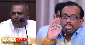 පොහොට්ටුවේ පාර්ලිමේන්තු මන්ත්‍රීවරු දෙදෙනෙක් අතර ගුටි කෙළියක් ! එක් අයෙකු රෝහලට