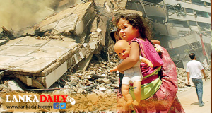 ගාසා තී‍රයේ දරුවන් සාගින්නෙන් සහ මානසික හිංසනයෙන්