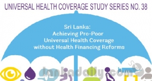 ලංකාවේ සෞඛ්‍යය, ලෝක බැංකුවට හොඳටම හොඳයි ලු !