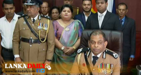 නව පොලිස්පති ලෙස දේශබන්දු සිය ධුරයේ වැඩ භාරගනී